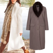 schöner MANTEL Wollmantel