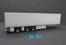 1:87 EM141 6x Staukiste (2x3) für 3achs Auflieger für Herpa Umbau Eigenbau