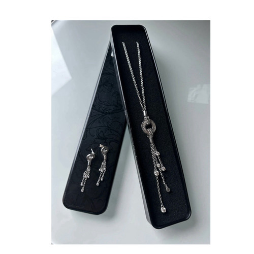 Schmuckset silberfarben