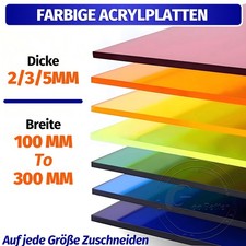 Farbige Acrylglas Platte