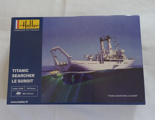 Heller bausatz titanic sucher - bausatz,