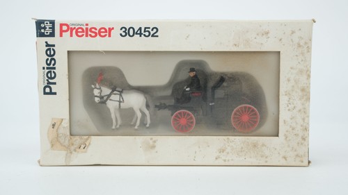 Preiser 30452 droschke - h0,
