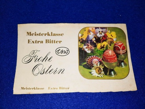 Ddr schokoladenpapier konsum - ddr,