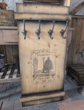 GARDEROBE WANDGARDEROBE JACK THE RIPPER ABSINTH LANDHAUSSTIL HOLZ FRACHTKISTE