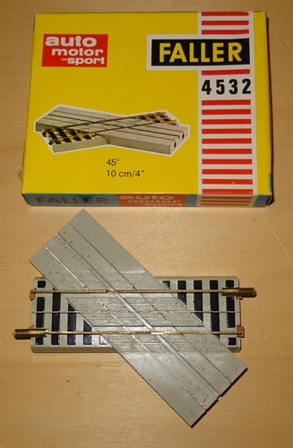 Faller ams 4532 schiene - schiene, kreuzt