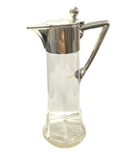 Antiker Jugendstil Glaskrug