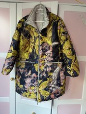 Neue Airfield Daunenjacke, Bunt, beide Seiten tragbar, Gr.44 