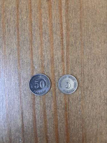 Kaiserreich münzen pfennig - kaiserreich, 50