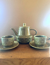 DDR Kanne Teekanne mit Tassen