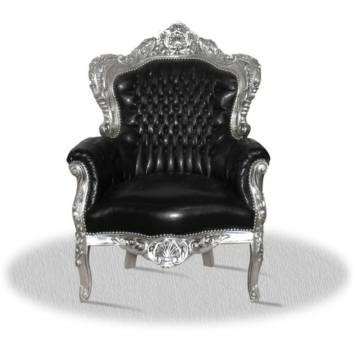 Barock sessel kunstleder - barock,