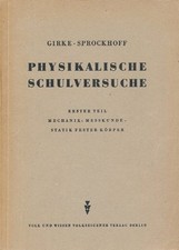 Physikalische Schulversuche DDR-Lehrmaterial