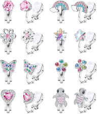 8 Paar Ohrclips Kinder