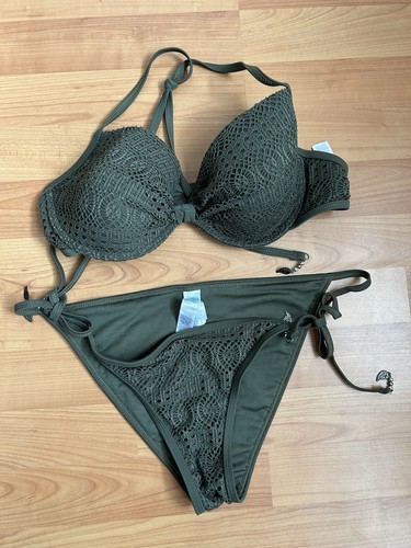 Grünes bikini set und - s,
