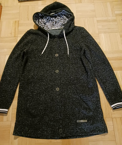 Cecil strickfleecejacke lang - strickfleecejacke,