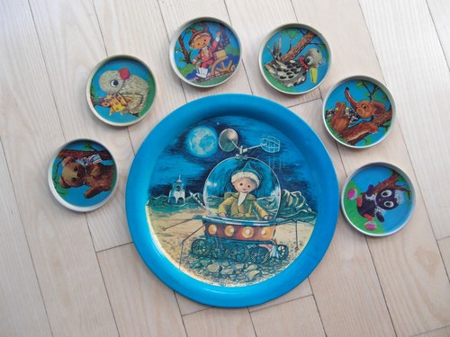 Sandmännchen platzteller - 1x, +