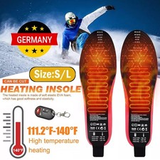 Beheizbare Einlegesohlen mit Fernbedienung USB Beheizte Heizsohlen Schuheinlagen