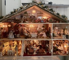 Puppenhaus Weihnachten