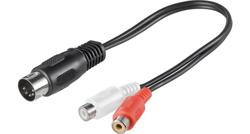 Audio kabel adapter stereo - adapter,