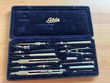 alter Zirkelkasten / Reisszeug