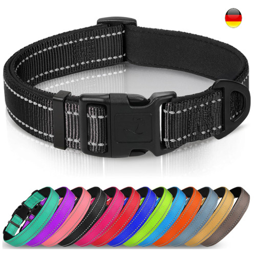 Hundehalsband neopren nylon - hundehalsband,