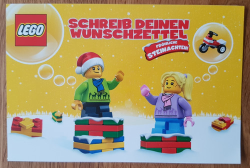 Lego werbung wunschzettel - -,