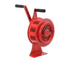 Handsirene Sirene Handkurbel Alarmsirene 120 ± 2 db Rot für Fabriken Schulen.