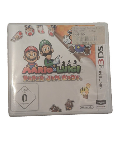 Mario luigi paper jam - mario, luigi: