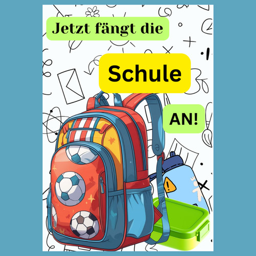 Karte zur einschulung - karte,