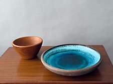 Schale Bowl Westgerman Pottery Studiokeramik Krösselbach 1960er Löffler Brutalis