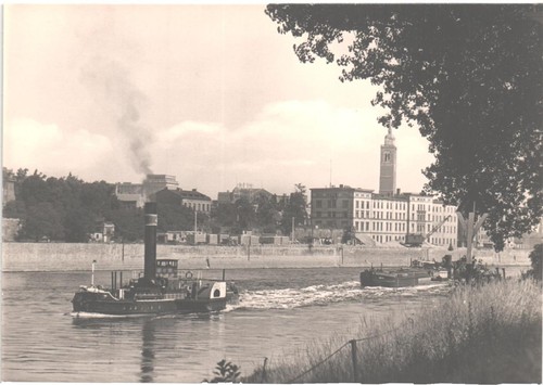 Magdeburg elbe - ak,