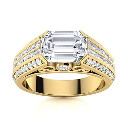 Diamant herrenring - diamant,