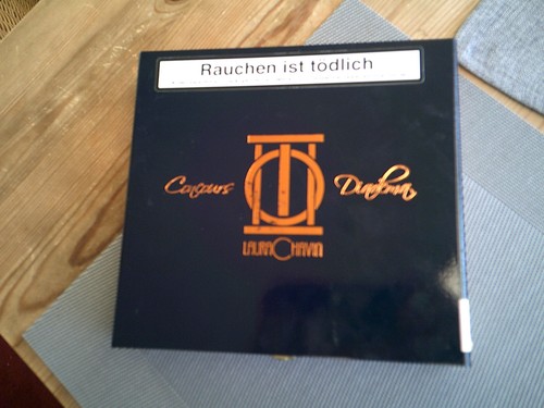 Leere zigarren kiste box - leere,