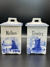 Villeroy Boch Vorratsdosen Gewürzdosen Antik Alt Jugendstil