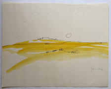 Aquarell Landschaft Zeichnung