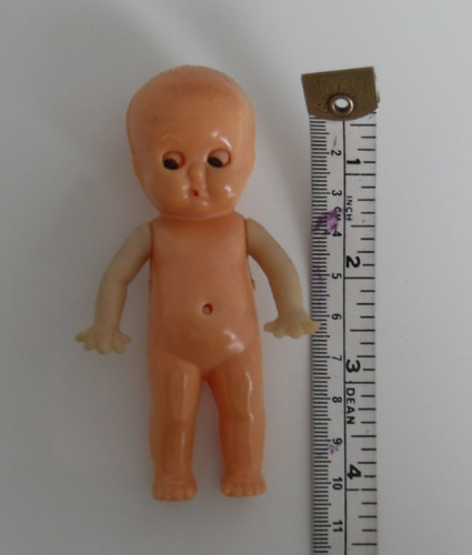 Vintage baby puppe mit - puppe,