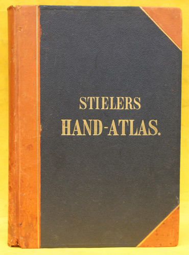 Adolf stieler hand atlas - stieler`s, hand-atlas
