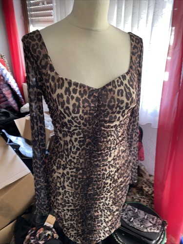 Guess mesh dress leo - guess, kleid
