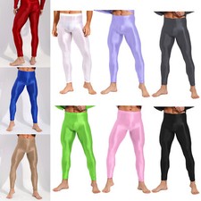 Herren Leggings Glanz