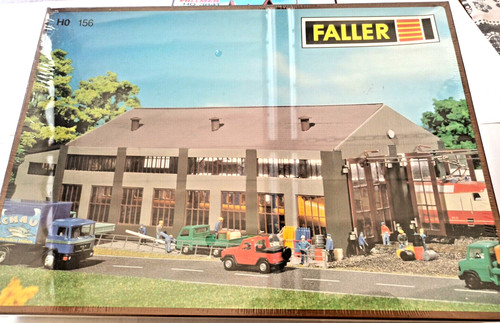 Faller 156 lokschuppen - 156, e-lokschuppen
