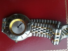 Damenuhr Cartier Must de  Stahl/Gold  Quarz 