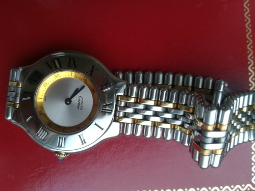 Damenuhr cartier must - damenuhr,