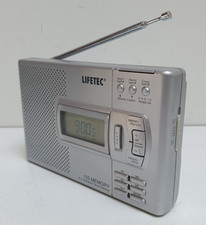 LIFETEC LT40738 Weltempfänger Kleine Tragbares Radio FM Digital Radio Batterie B
