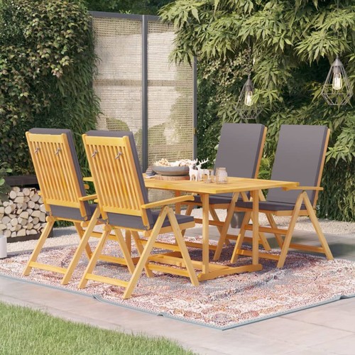 Teak massiv gartenmöbel set - teak,