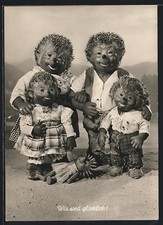 Ansichtskarte Mecki mit der