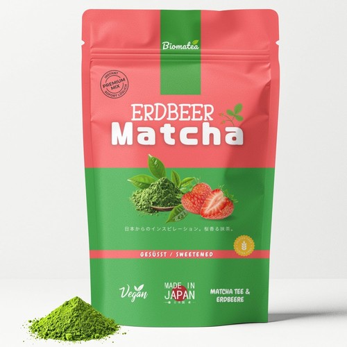 Biomatea erdbeer matcha - biomatea,