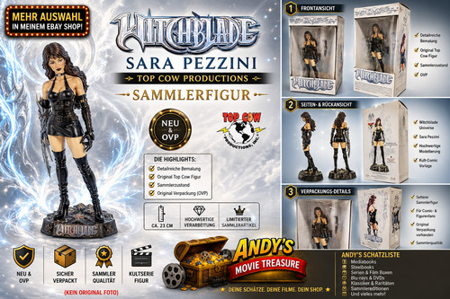 Witchblade figur sara pezzini - witchblade,