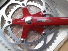 SACHS 7000 Red ROT Kurbelgarnitur neu in Box NOS