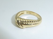 750 gelbgold 18k gold ring - gelbgold,