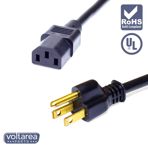 Power cable 6ft 2m - ac,