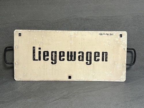 Altes zuglaufschild - altes,